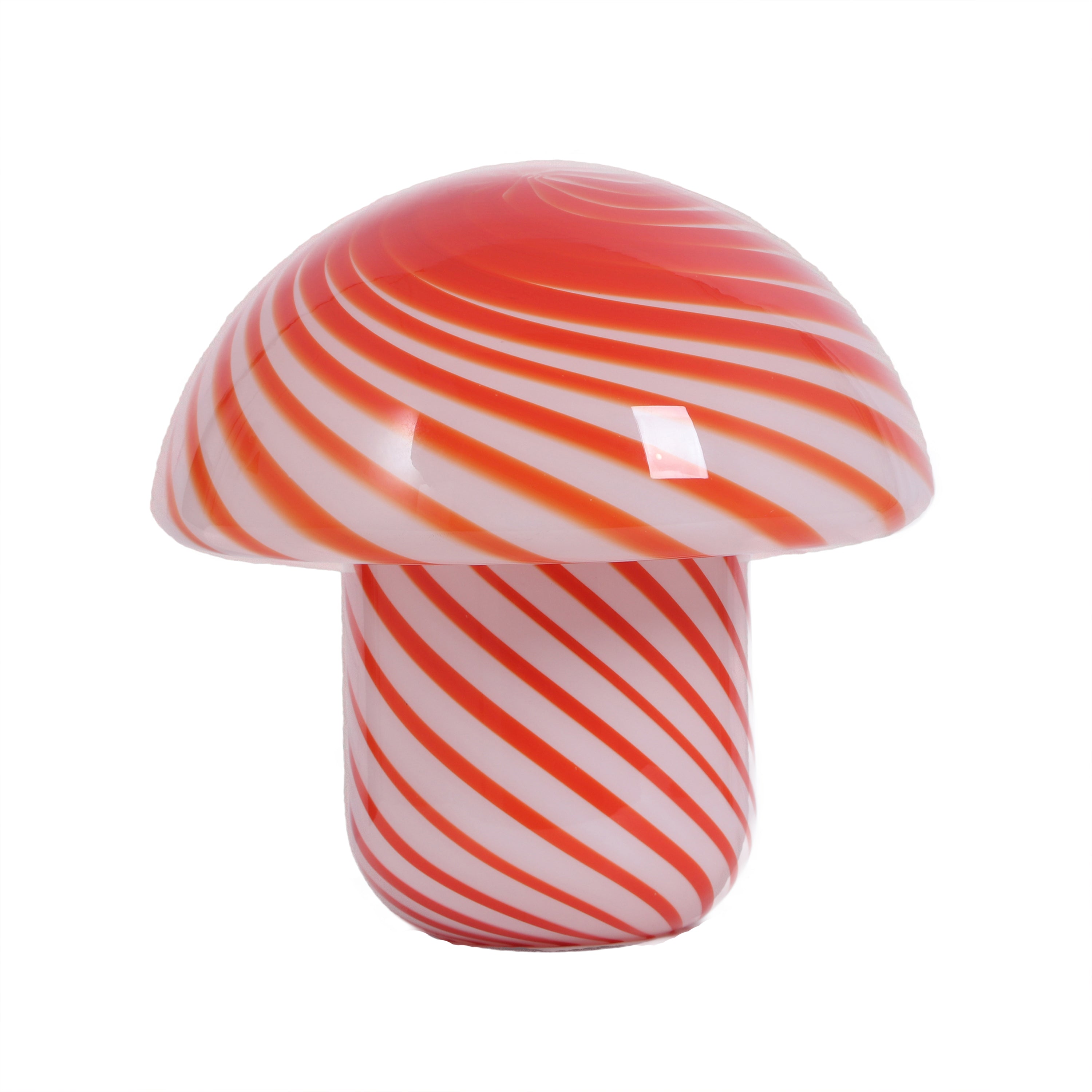 Stripe Pattern Red and White Mushroom Lights